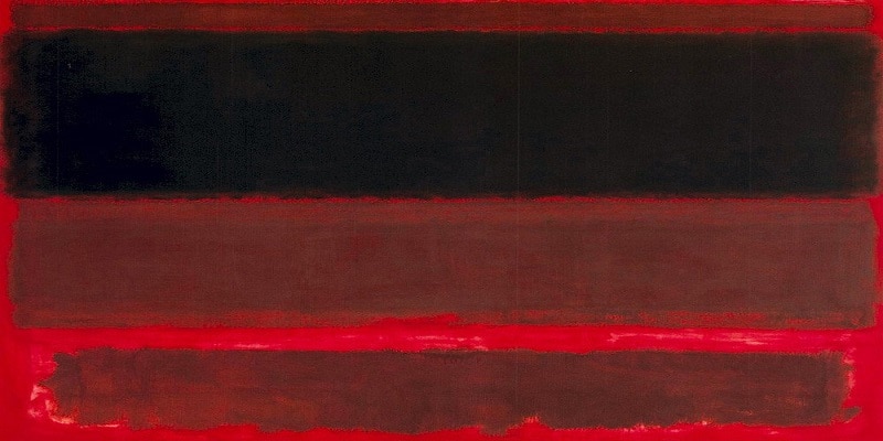 Mark Rothko, "Four Darks in Red", 1958