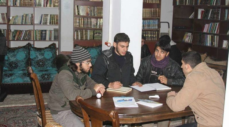 Biblioteca di fortuna in Siria @ Buzzfeed