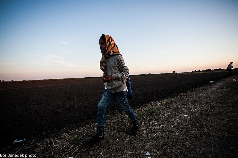 Migranti attraversano confini - Flickr Creative Common