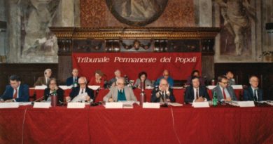 Tribunale Permanente dei Popoli, 40 anni in difesa dei diritti Tribunale Permanente dei Popoli, 40 anni in difesa dei diritti