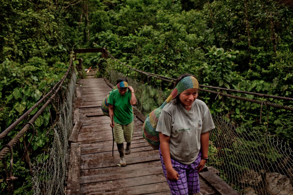 Popolazione Kichwa in Ecuador