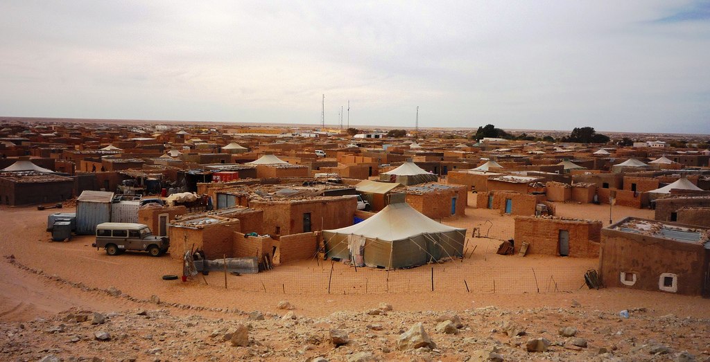 Campo profughi per saharawi a Tandouf, Algeria. Foto di European Commission da Wikimedia Commons