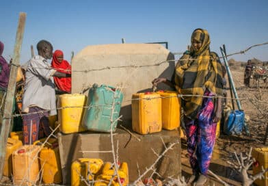 Punto di approvvigionamento di acqua nella Regione dei Somali in Etiopia. Foto di UNICEF Ethiopia su Flickr con licenza CC